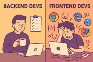 Read more about the article  Frontend developers are REAL developers.