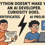 Python doesn’t make you an AI developer. Curiosity does.
